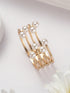 Anti-Tarnish Gold Plated Pearl Cuff Kada Bracelet