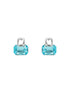 Trendy Rectangular Blue Pendant eye-catching design