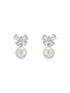 Elegant Pearl & Butterfly Pendant with Matching Earrings