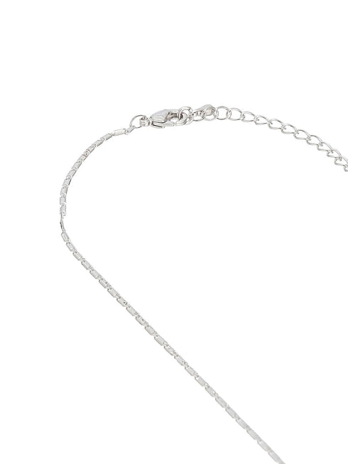 Elegant Blue Teardrop Pendant Necklace & Earrings Set