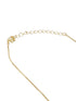 Elegant Square Stone Pendant Necklace & Earrings Set