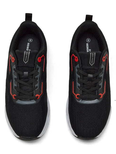 RAZZLE Black Men's Running Shoes