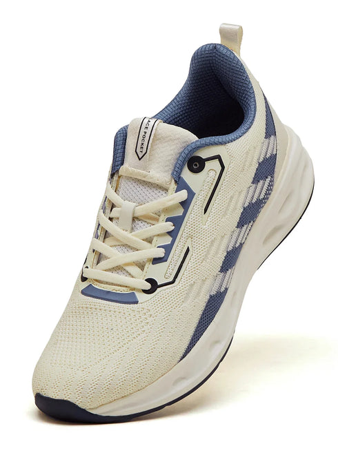 RAZZLE Off White Men's Running Shoes