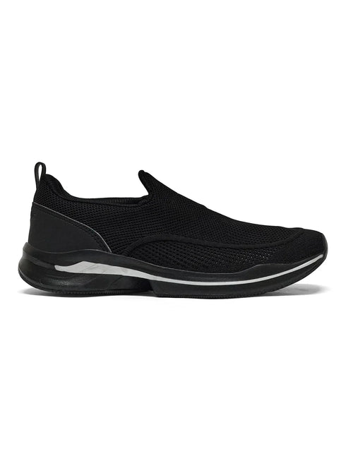 REASON Black Men's Walking Shoes