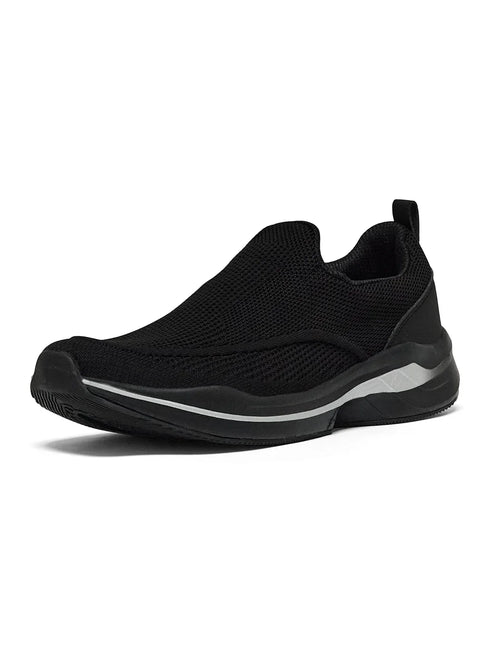 REASON Black Men's Walking Shoes