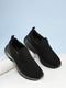 REASON Black Men's Walking Shoes