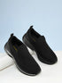 REASON Black Men's Walking Shoes