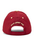 Brushed Cotton Twill Red Unisex Cap
