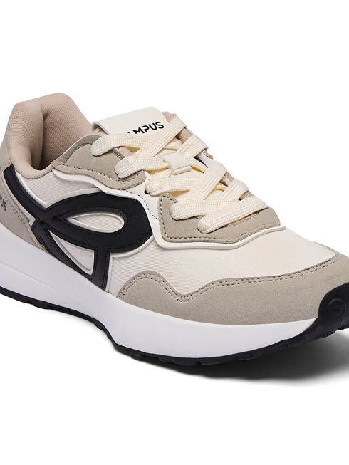 REEGO Off White Men's Sneakers
