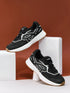 REEGO Black Men's Sneakers