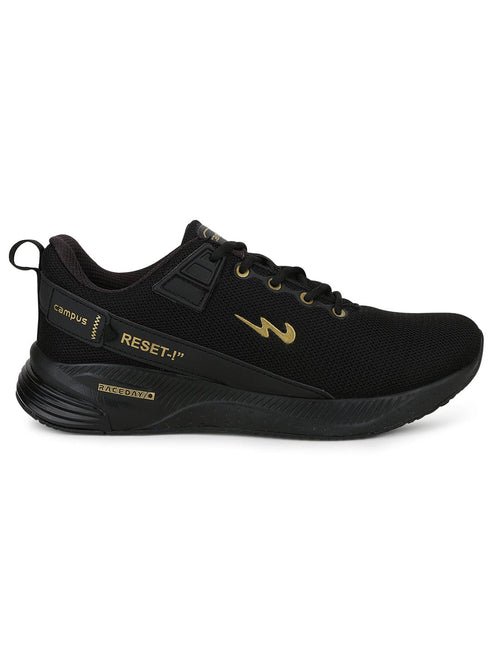 REFRESH PRO Black Men's Running Shoes
