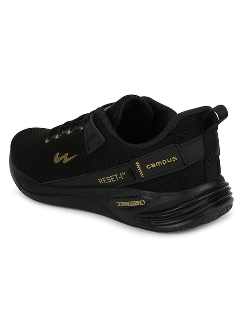 REFRESH PRO Black Men's Running Shoes