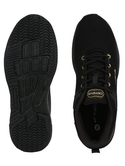 REFRESH PRO Black Men's Running Shoes