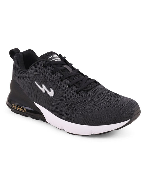 REMO Black Men's Sports Shoes