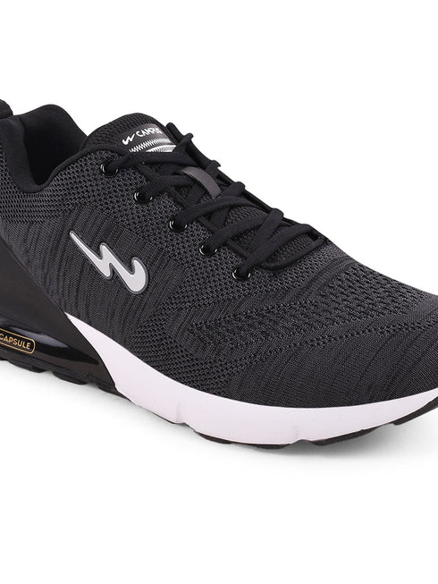 REMO Black Men's Sports Shoes