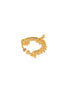 Gold plated AD studded Handcrafted Nose Ring