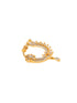 Gold plated AD studded Handcrafted Nose Ring