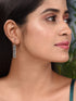Siver Oxidised Combo Of 2 Minimal Earring