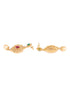 Gold Plated Multi AD & Pearl Studded Hand Crafted Traditional Pendant Necklace Earrings Set