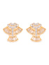 Gold Plated Black Beads AD Studded Mangalsutra Pendant Earrings Set