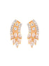 Gold Plated Black Beads AD Studded Designer Mangalsutra Combo Earrings Set