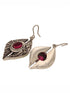 Silver Toned Combo Of 2 Quirky Oxidised Earrings