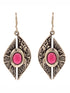 Silver Toned Combo Of 2 Quirky Oxidised Earrings