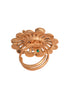 Gold Plated Multi Ethnic Finger Ring