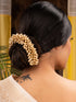 Golden Beaded Bridal Hair Accessories