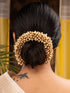 Golden Beaded Bridal Hair Accessories