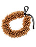 Golden Beaded Bridal Hair Accessories