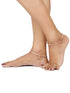 Set Of 2 Rose Gold Plated White AD Studded Payal Anklet