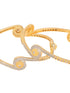 Set Of 2 White Gold Plated White AD studded Handcrafted Designer Bangles