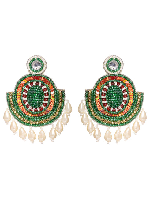 Multi Contemporary Dropdown Earrings