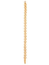 Gold Plated White AD Studded Tennis Classy Bracelet