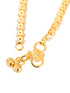 Set Of 2 Gold Plated White AD Studded Modern Payal Anklet