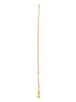Set Of 2 Gold Plated White AD Studded Modern Payal Anklet
