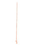 Set Of 2 Rose Gold Plated White AD Studded Payal Anklet