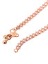 Set Of 2 Rose Gold Plated White AD Studded Payal Anklet