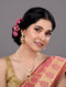 Gold Plated Multi AD studded traditional Necklace Earrings