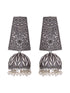 Oxidised Siver Handcrafted Filigree Dome Jhumka Earrings