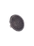 Silver Oxidised Toned Designer Finger Ring