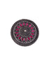 Oxidised Silver Plated Pink Stone Studded Finger Ring
