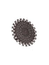 Oxidised Silver Plated filigree Finger Ring