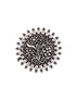 Oxidised Silver Toned Filigree Ring