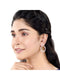 stylish party wear Rose Gold plated AD studded handcrafted Ear rings for girls & women