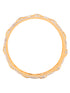 A Pair of 2 Gold Toned Intricate design Bangle Bracelet