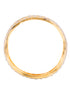 Set Of 2 Gold Plated AD Studded Cut -Out Hand Crafted Bracelet Bangles
