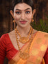 Gold Plated Trendy combo Temple Jewellery Set