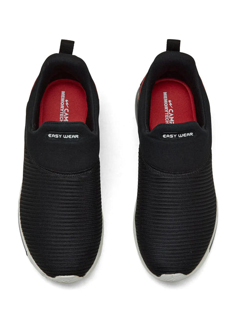 ROCKEE JR Black Child Walking Shoes